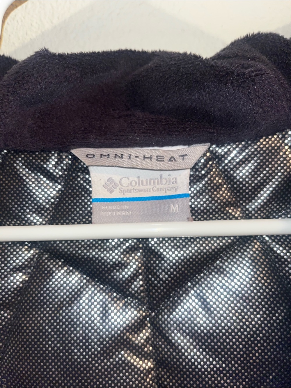 Columbia Omni-Heat Ski Jacket - Black with Silver Dot Lining